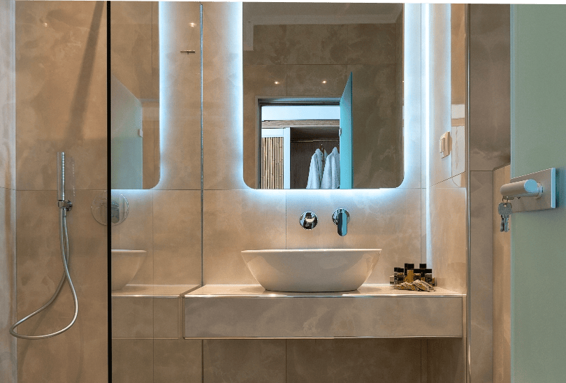 Foto accessori in un bagno